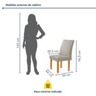 Conjunto Mesa Bella Ripada 120cm Com Painel Espelhado Tampo B
