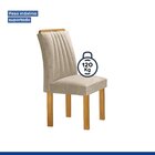 Conjunto Mesa Bella Ripada 120cm Com Painel Espelhado Tampo B