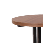 Conjunto Mesa Bistrô Alta Com 2 Banquetas Estofada Giratória