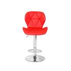 Conjunto Mesa Bistrô Geovana 60cm Branca Com 2 Banquetas Slim