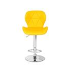 Conjunto Mesa Bistrô Geovana 60cm Branca Com 2 Banquetas Slim