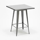 Conjunto Mesa Bistrô Tolix + 4 Banquetas Allegra Altas – Esti