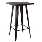 Conjunto Mesa Bistrô Tolix + 4 Banquetas Allegra Altas – Esti