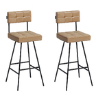 Conjunto Mesa Bistrô Viena E 2 Banquetas Madri Couríssimo Ama