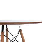 Conjunto Mesa Branca Eames 90cm E 4 Cadeiras Kaila Fendi
