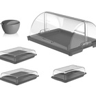 Conjunto Mesa Café Da Manhã Porta Pão Frios Manteiga Açúcar