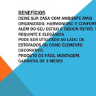 Conjunto Mesa Canto  Laqueado Redonda 3 Un.  Preto