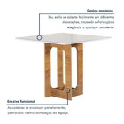 Conjunto Mesa Carolina 90cmx90cm Com 4 Cadeiras Carolina Tamp