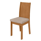 Conjunto Mesa Celebrare 100cm Tampo Mdf/vidro 4 Cadeiras Athe