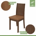 Conjunto Mesa Celebrare 100x100cm Tampo Mdf 4 Cadeiras Athena