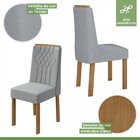 Conjunto Mesa Celebrare 90cm Tampo Mdf 4 Cadeiras Exclusive M