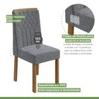 Conjunto Mesa Celebrare 90cm Tampo Mdf 4 Cadeiras Exclusive M