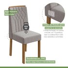 Conjunto Mesa Celebrare 90cm Tampo Mdf 4 Cadeiras Exclusive M