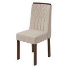 Conjunto Mesa Celebrare 90cm Tampo Mdf/vidro 4 Cadeiras Exclu