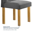 Conjunto Mesa Celeste 120cmx90cm Com 4 Cadeiras Celeste Tampo