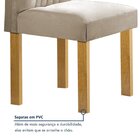 Conjunto Mesa Celeste 120cmx90cm Com 4 Cadeiras Celeste Tampo