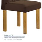 Conjunto Mesa Celeste 120cmx90cm Com 4 Cadeiras Celeste Tampo