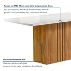 Conjunto Mesa Celeste 120cmx90cm Com 4 Cadeiras Luisa Tampo S
