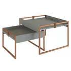 Conjunto Mesa Centro Columbia - Verde