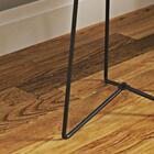 Conjunto Mesa Centro E Lateral Luisa Com Pés De Ferro - Branc