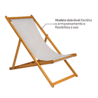 Conjunto para Jardim Mesa com 2 Cadeiras Dobráveis e Reclináveis 44,5x40x40cm Eucalipto Caramelo Solarium Naterial