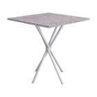 Conjunto Mesa Com 4 Cadeiras 541.sli E Tampo Quadrado Diamant