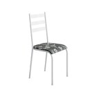 Conjunto Mesa Com 4 Cadeiras 541.sli E Tampo Quadrado Diamant