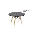 Conjunto Mesa Com 4 Cadeiras Eiffel - Azul/rosa/branco/amare