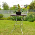 Conjunto Mesa Com 4 Cadeiras Em Alumínio E Fibra Sintética -