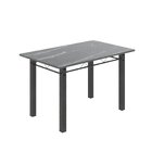 Conjunto Mesa Com 4 Cadeiras Tampo De Granito Topázio sara ye