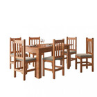 Conjunto Mesa Com 6 Cadeiras 120/15 Zamarchi