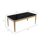 Conjunto Mesa Com 8 Cadeiras Madeira Maciça Tampo Em Mdf E Vi