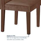 Conjunto Mesa Com Vidro E 6 Cadeiras 170cmx90cm Barcelona Yes