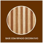 Conjunto Mesa Cris 2000 Com 8 Cadeiras Cristal Mel/preto