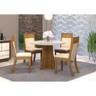 Conjunto Mesa Dalila E 4 Cad Roma Viero Imb/bld/ptl/off