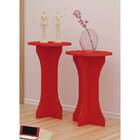 Conjunto Mesa De Apoio Luck - Artely - Vermelho