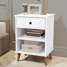 Conjunto Mesa De Cabeceira Argentina Branco