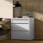 Conjunto Mesa De Cabeceira Hamilton Branco