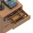 Conjunto Mesa De Cabeceira Hamilton Noce