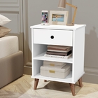 Conjunto Mesa De Cabeceira Londres Branco