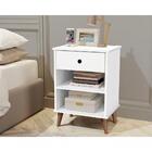 Conjunto Mesa De Cabeceira Londres Branco