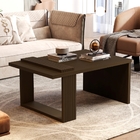 Conjunto Mesa De Centro E Painel Velluti Canela Detalhe Em Ri