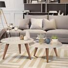 Conjunto Mesa De Centro Evie Off White