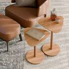 Conjunto Mesa De Centro Lateral De Canto Decorativo Mdf Nature