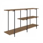 Conjunto Mesa De Centro Mesa Lateral E Aparador Tube Industri