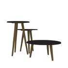 Conjunto Mesa De Centro, Mesa Lateral E Mesa De Apoio Vintage