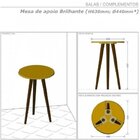 Conjunto Mesa De Centro, Mesa Lateral E Mesa De Apoio Vintage