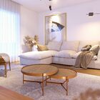 Conjunto Mesa De Centro Nezuko Base Cobre Tampo Freijó G29 -