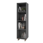 Conjunto Mesa De Centro Rack Com Nicho Para Tv De Até 50 Pole