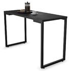 Conjunto Mesa De Cozinha Prattica Industrial 120cm Com 4 Banq